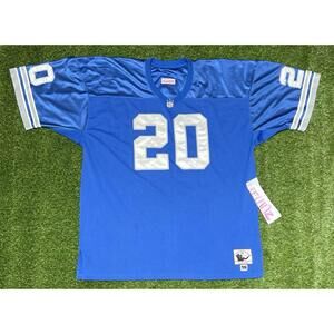Mitchell Ness Barry Sanders 1996 DETROIT LIONS Football NFL Team JERSEY 60